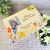 Watercolour Spring Photo Loving Memory Memorial Personalised Wooden Keepsake Box