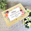 Mum Memories Watercolour Floral Memorial Personalised Wooden Memory Keepsake Box