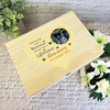 Baby Loss Premature Yellow Photo Scan Memorial Personalised Wooden Keepsake Box