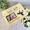 In Loving Memory Candle Photo Memorial Personalised Storage Wooden Keepsake Box