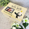 In Loving Memory Candle Photo Memorial Personalised Storage Wooden Keepsake Box