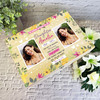 Daughter Memorial Flower Photo Personalised Storage Wooden Memory Keepsake Box