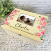 Any Pet Watercolour Photo Frame Pet Memorial Personalised Wooden Keepsake Box