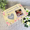 Pet Loss Cat Dog Horse Floral Photo Personalised Memorial Wooden Keepsake Box