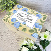 Special Memories Vintage Blue Roses Memorial Personalised Wooden Keepsake Box