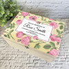 Vintage Pink Roses Special Memories Memorial Personalised Wooden Keepsake Box