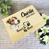 Jack Russell Terrier Paw Print Pet Memorial Personalised Wooden Keepsake Box