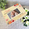 Sister Or Any Relation Pink Photo Memorial Personalised Wooden Keepsake Box