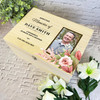 Wonderful Dad Husband Grandad Photo Memorial Personalised Wooden Keepsake Box