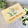 Bunny Name Initial Letter Y Easter Hamper Gift Personalised Wooden Keepsake Box