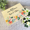 Spring Watercolour Floral Easter Hamper Gift Personalised Wooden Keepsake Box