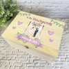 To The Newlyweds Couple Dancing Wedding Day Personalised Wooden Keepsake Box