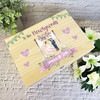 To The Newlyweds Couple Dancing Wedding Day Personalised Wooden Keepsake Box