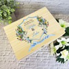 Floral Monogram Memories Wedding Day Personalised Wooden Memory Keepsake Box