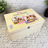 Special Memories Girl's Photo Scrapbook Personalised Wooden Memory Keepsake Box