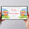 Hot Air Balloon Ride Gift Any Occasion Personalised Surprise Ticket Gift Voucher