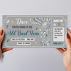 Singing Concert Band Music Any Event Personalised Surprise Ticket Gift Voucher