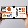 Basketball Net Going To Watch A Game Personalised Surprise Ticket Gift Voucher