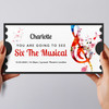 Music Going To See Any Concert Event Personalised Surprise Ticket Gift Voucher