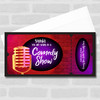 Red Brick Wall Microphone Any Show Personalised Surprise Ticket Gift Voucher