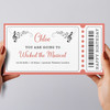 Peach You're Going To Any Musical Personalised Surprise Ticket Gift Voucher