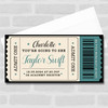 Pine Green Gift Any Artist We're Personalised Surprise Ticket Gift Voucher