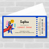 Microphone Going Comedy Show Personalised Surprise Ticket Gift Voucher