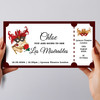 Theatre Any Show & Occasion Personalised Surprise Ticket Gift Voucher