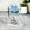 Uncle Forever In Our Hearts Candle Memorial Gift Gravestone Keepsake Plaque
