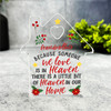 Heaven In Our Home Grandmother Christmas Memorial Gift House Keepsake Plaque