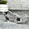 Friend Roses Robin Bird Christmas Memorial Gift Robin Keepsake Plaque