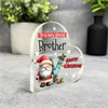 Gift For Special Brother Christmas Alphabet Letter Y Side Heart Keepsake Plaque