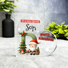 Gift For Christmas Special Son Alphabet Letter D Side Heart Keepsake Plaque