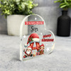 Gift For Special Son Christmas Alphabet Letter A Side Heart Keepsake Plaque
