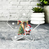 Gift For Christmas Alphabet Letter T Star Award Keepsake Plaque Decoration
