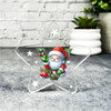 Gift For Christmas Alphabet Letter V Star Award Keepsake Plaque Decoration