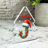 Gift For Floral Christmas Alphabet Santa Hat Letter J Xmas Tree Keepsake Plaque