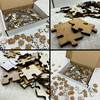 Will You Be My Bridesmaid Butterflies Photo Gift Personalised Wood Jigsaw Puzzle