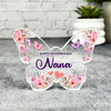 Cute Flowers Mother's Day Gift For Nana Keepsake Butterfly Ornament Plaque
