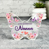 Cute Flowers Mother's Day Gift For Nanna Keepsake Butterfly Ornament Plaque