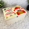 Wooden Personalised Christmas Hamper Gift Box For Friend Light Skin Nutcracker