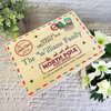 Special Delivery Wooden Personalised Christmas Hamper Gift Box For Family
