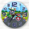 Rocky Paw Patrol Personalised Gift For Kid's Bedroom Clock Rocky Paw Patrol Personalised Gift For Kid's Bedroom Clock