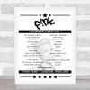 P!nk - Concert Setlist Poster Print Canvas - Hyde Park, London, England - June 25th 2023