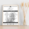 Sabrina Carpenter - Concert Setlist Poster Print Canvas - The O2 Arena, London, England - March 8th 2025