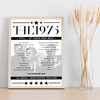 The 1975 - Concert Setlist Poster Print Canvas - AO Arena, Manchester, England - February 17th 2024