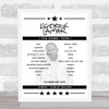 Kendrick Lamar Concert Setlist Poster Print Canvas - Any Date, Gig, Venue