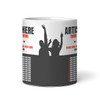 Couple Dancing Concert Setlist Mug - Any Artist, Gig Date Venue
