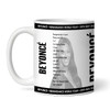 Beyonce Concert Setlist Mug - Any Gig Date Venue