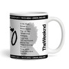 The Weeknd Concert Setlist Mug - Any Gig Date Venue The Weeknd Concert Setlist Mug - Any Gig Date Venue